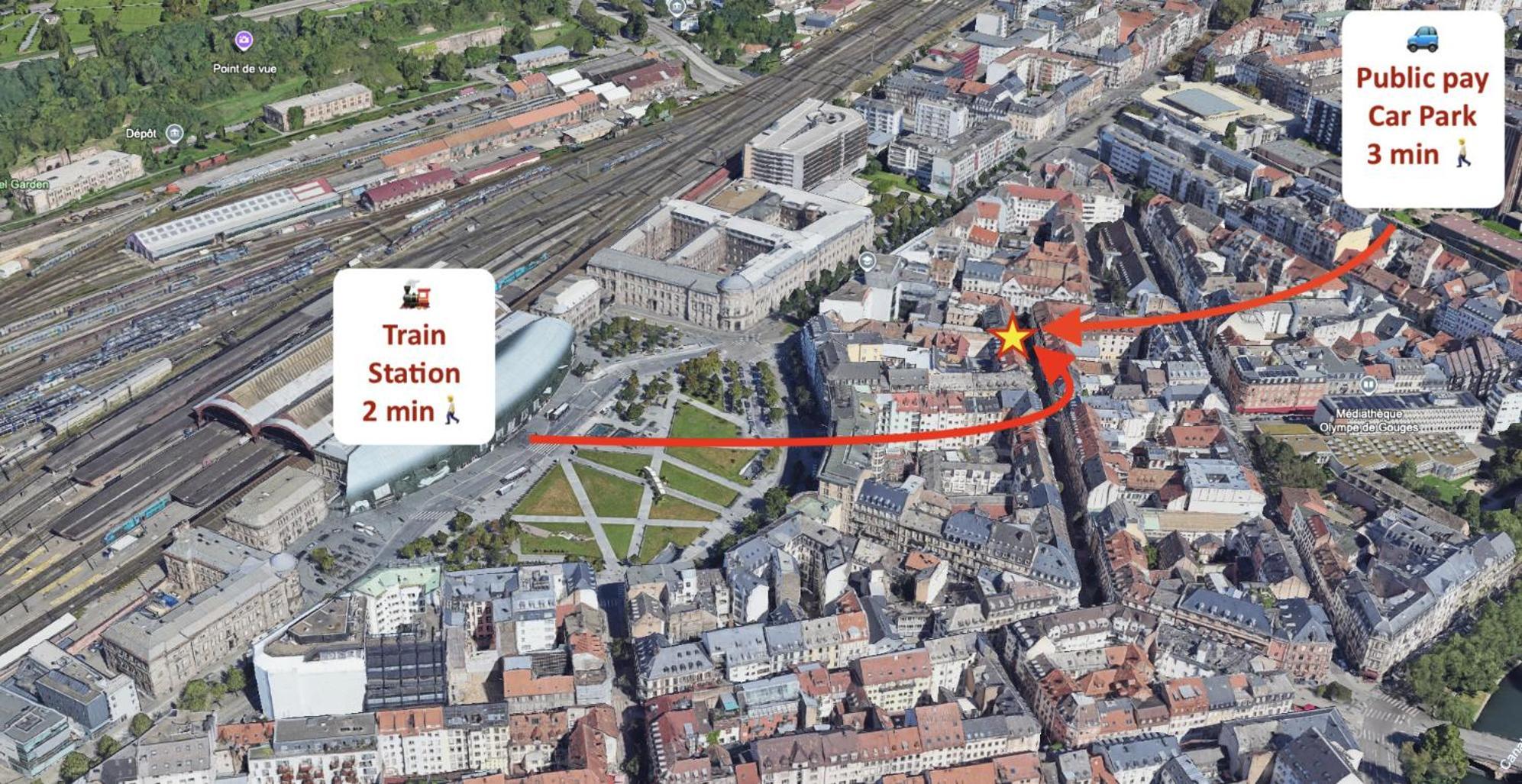 Appartement 2P Strasbourg Centre Ngoại thất bức ảnh